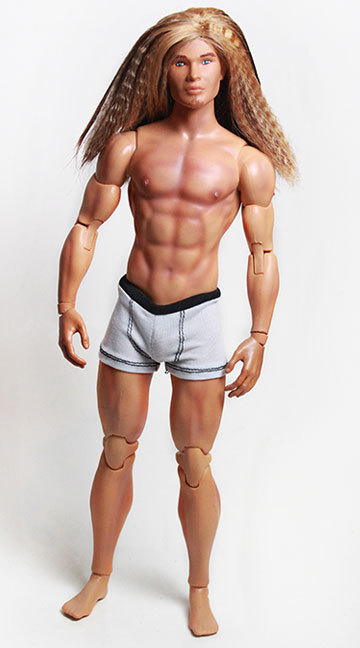 muscular ken doll